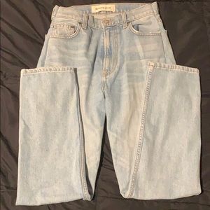 Light wash Reformation jeans